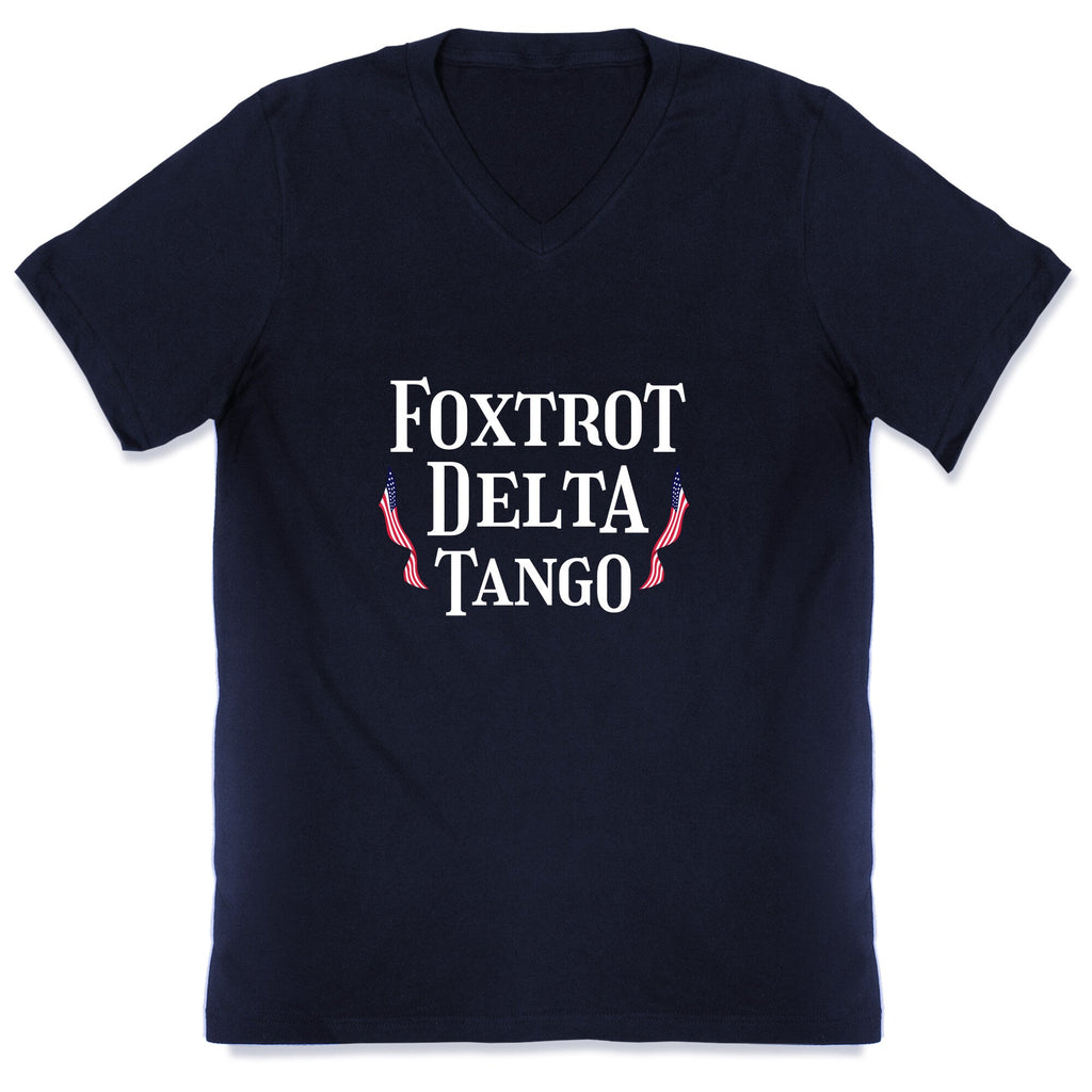Foxtrot Delta Tango V-Neck Unisex