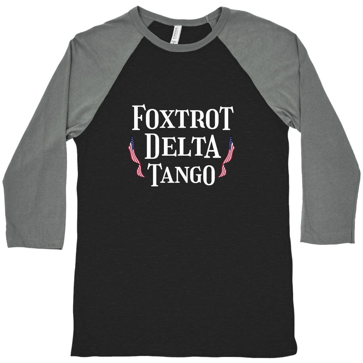 Foxtrot Delta Tango Baseball Tee Unisex