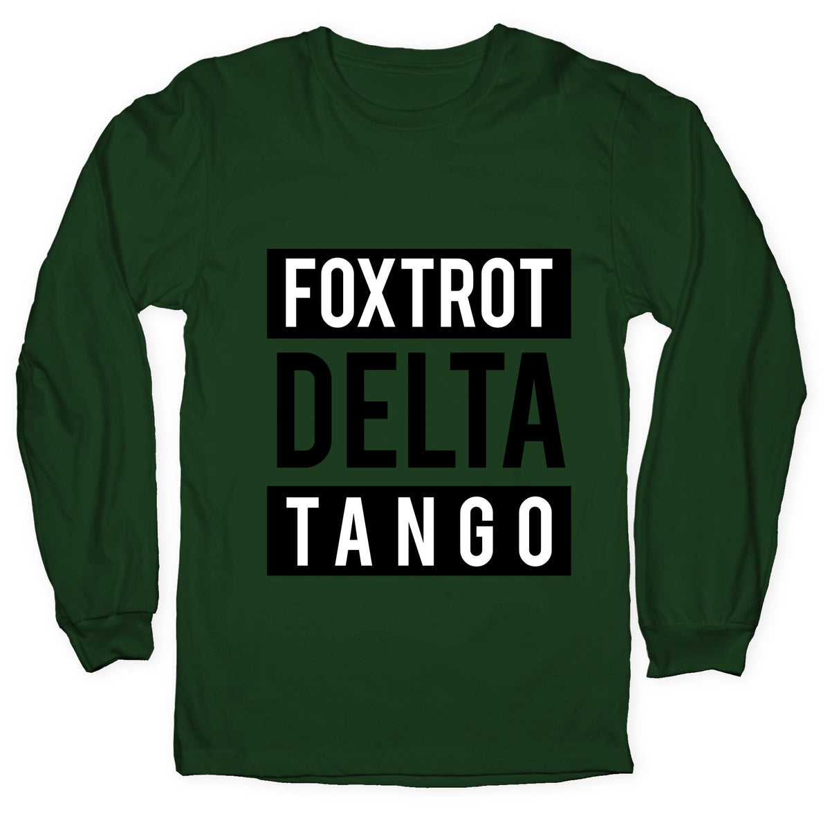 FDT Foxtrot Delta Tango Longsleeve Tee Unisex