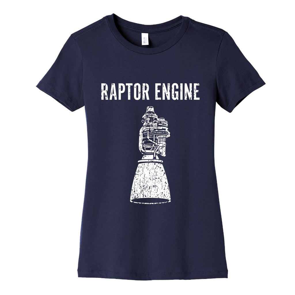 Raptor Engine Womens Cotton Tee Unisex
