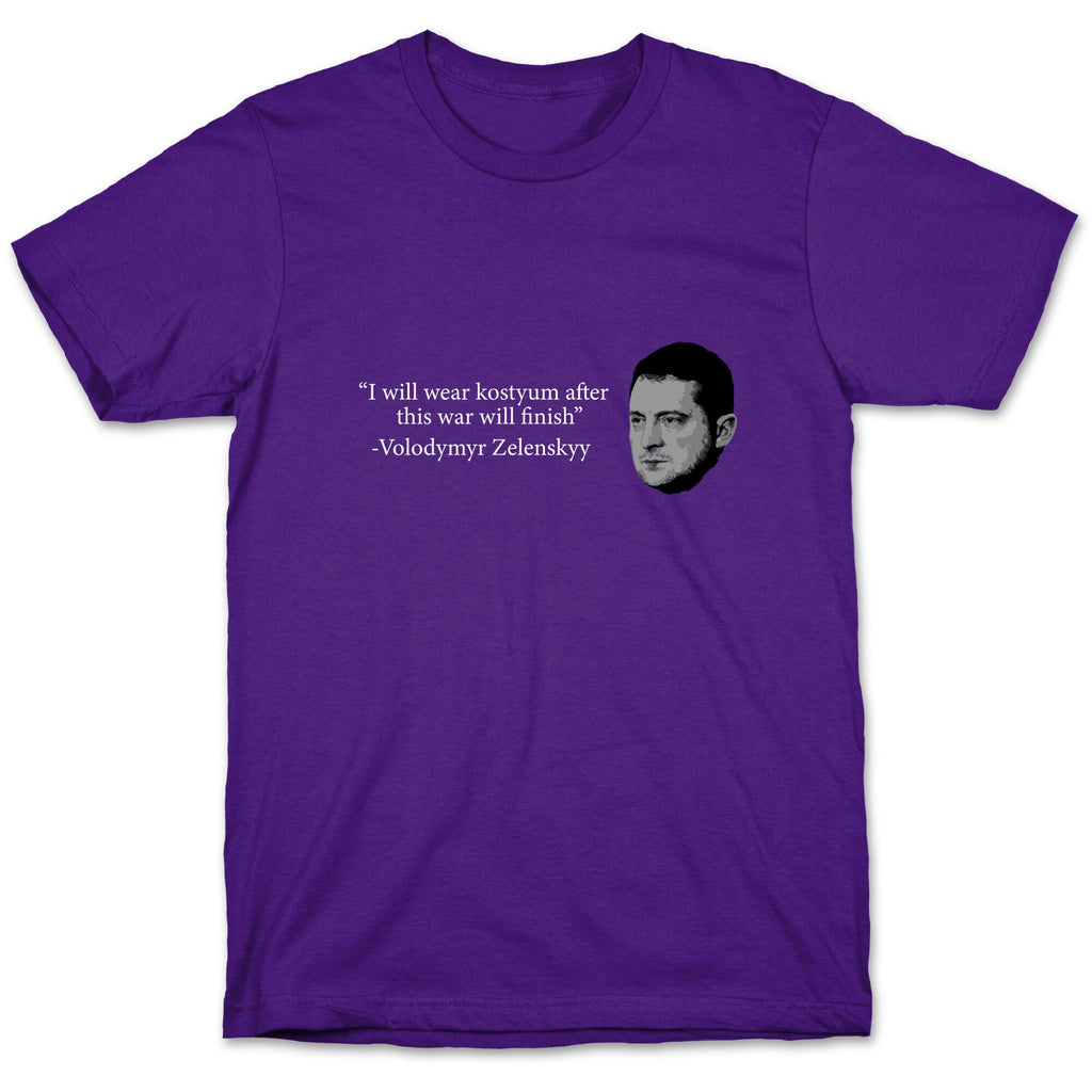 Zelensky Trump Costume Quote Unisex