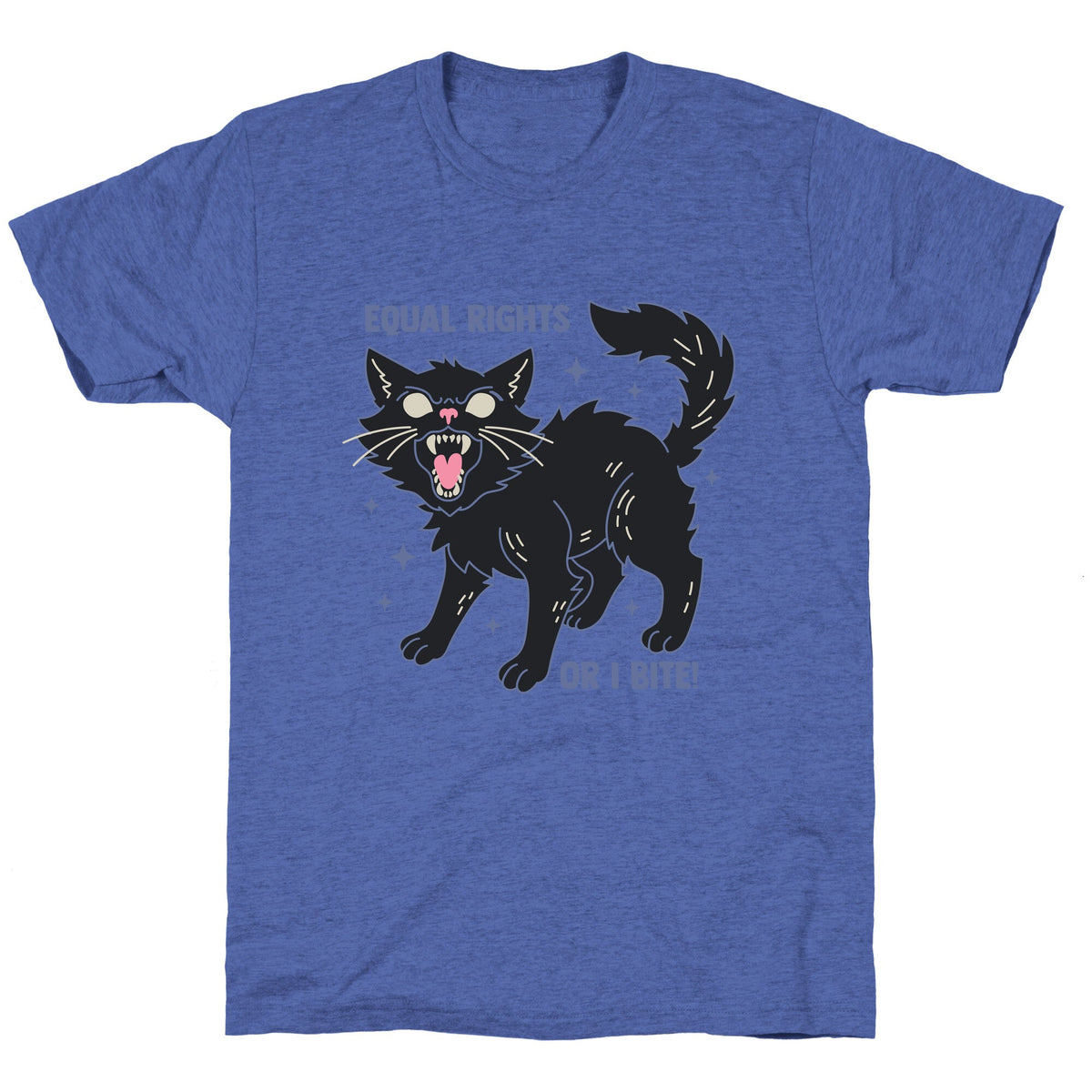 Equal Rights or I Bite Unisex Triblend Tee Unisex