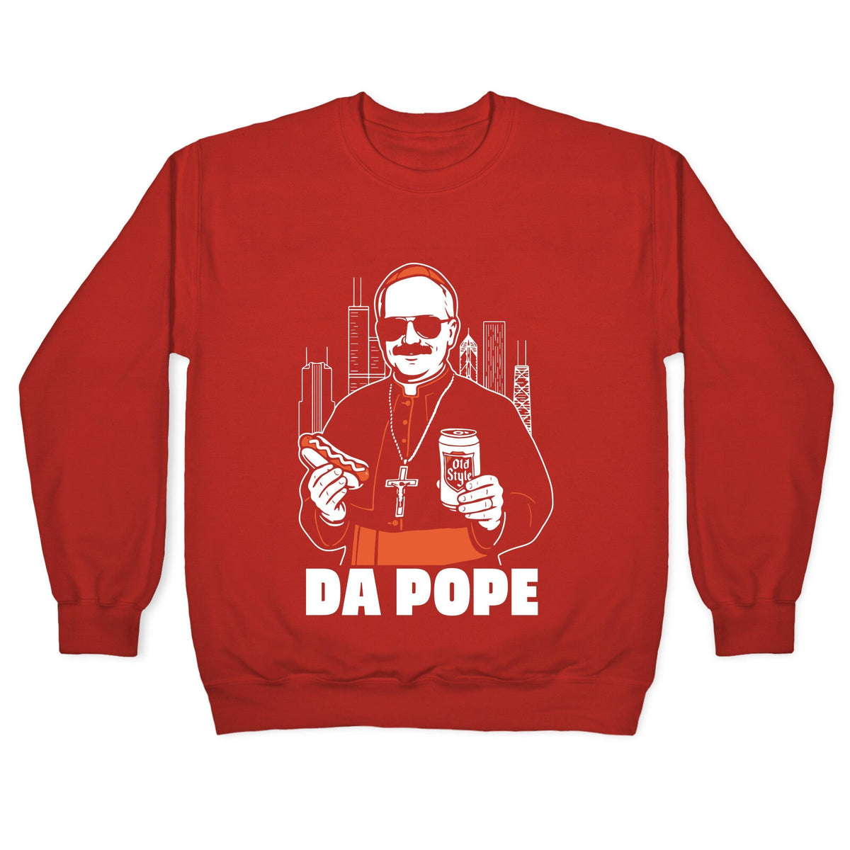 Da Pope Leo Crewneck Unisex