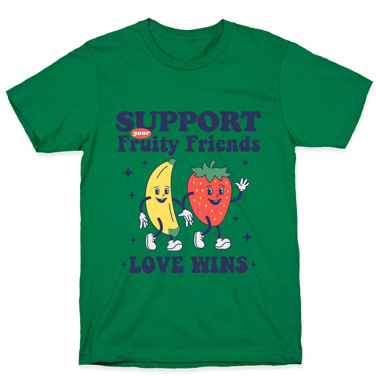 Support Your Fruity Friends Pride Unisex
