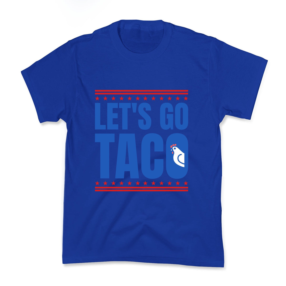 Lets Go Taco Anti Trump Kids Tee Unisex