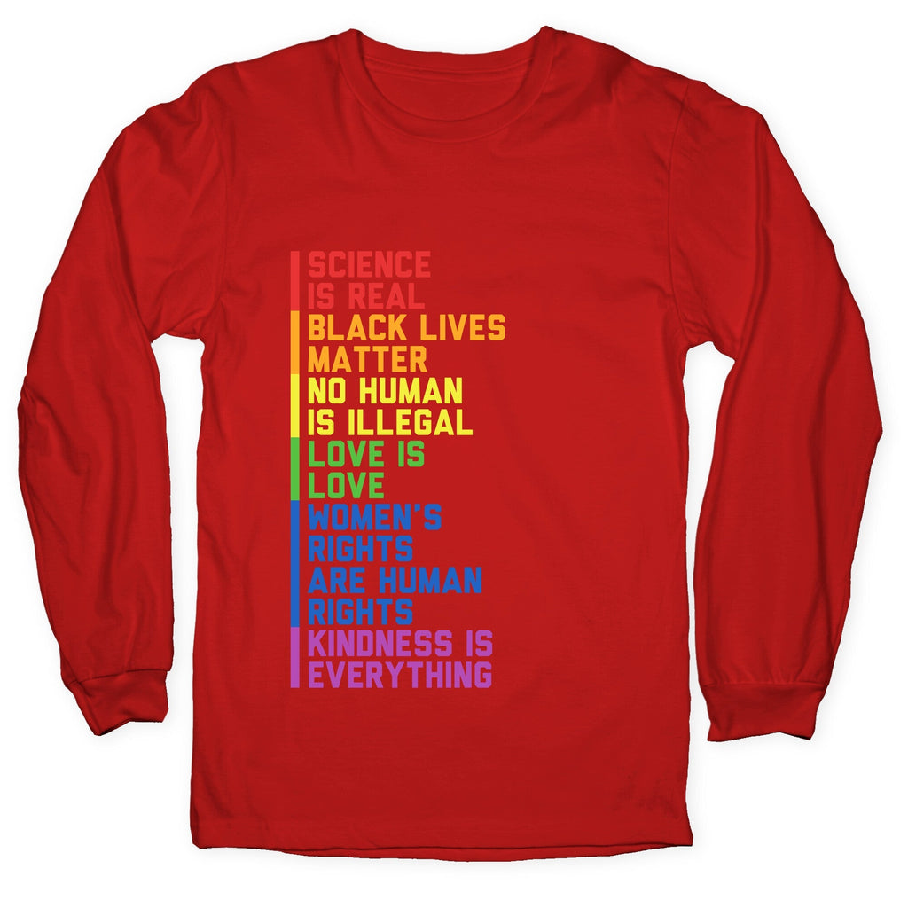 No Human Is Illegal Statement Longsleeve Tee Unisex