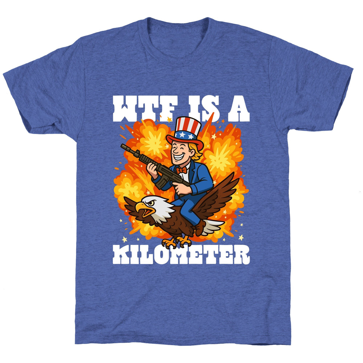 WTF Is A Kilometer Unisex Triblend Tee Unisex