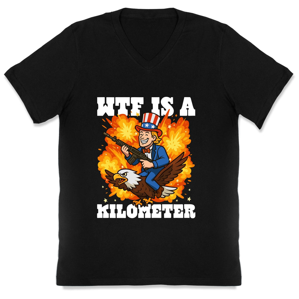WTF Is A Kilometer V-Neck Unisex