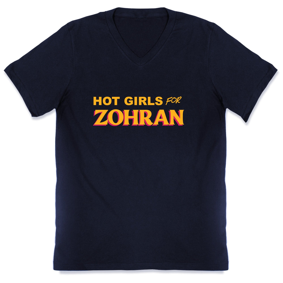 Hot Girls For Zohran V-Neck Unisex
