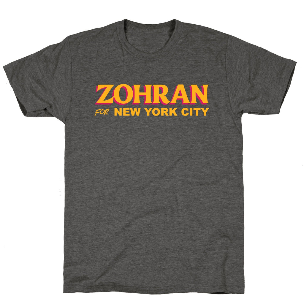 Zohran for New York City Unisex Triblend Tee Unisex