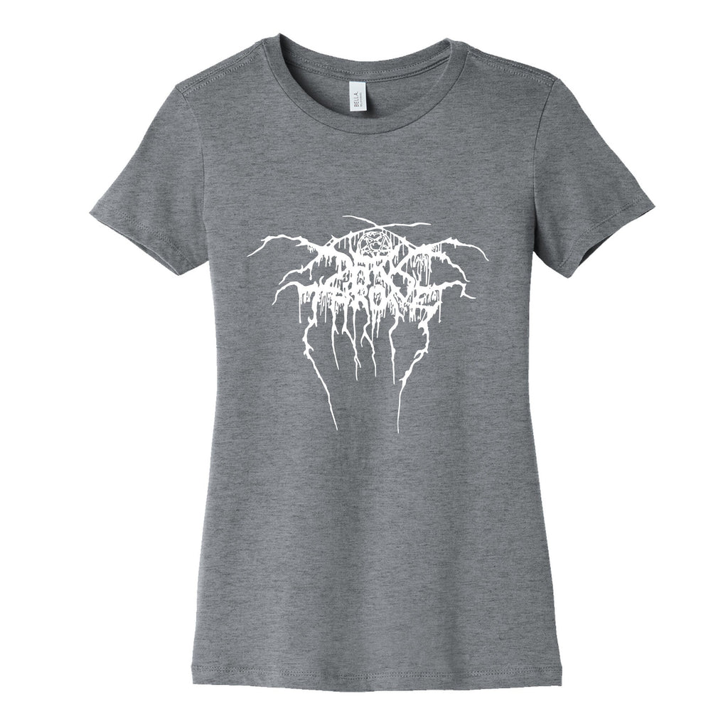 Darkthrone Classic Logo Womens Cotton Tee Unisex