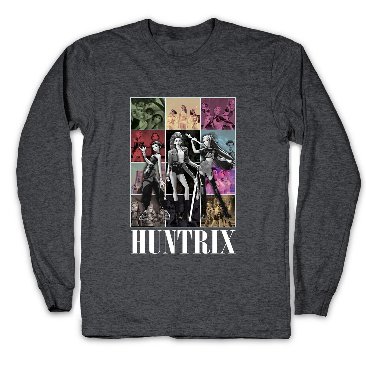 Huntrix Kpop Demon Hunters Longsleeve Tee Unisex