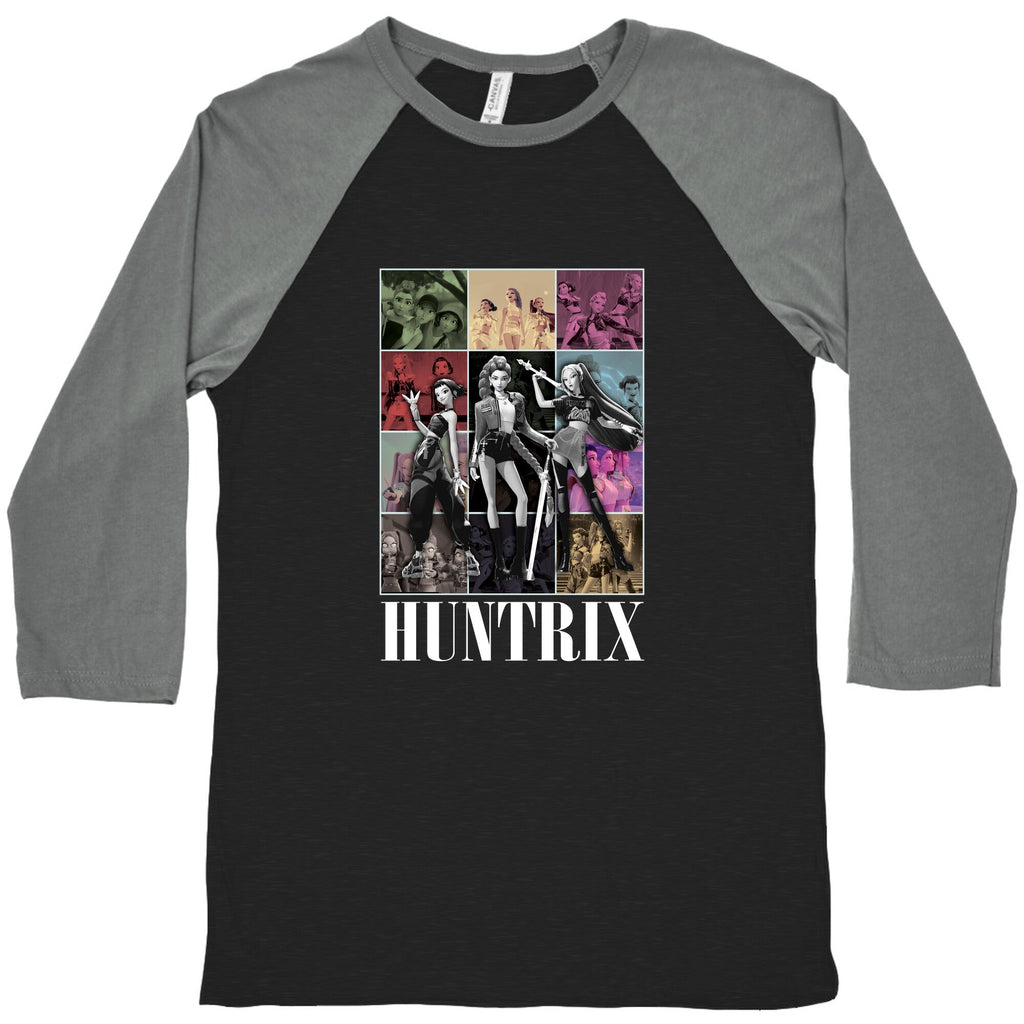 Huntrix Kpop Demon Hunters Baseball Tee Unisex