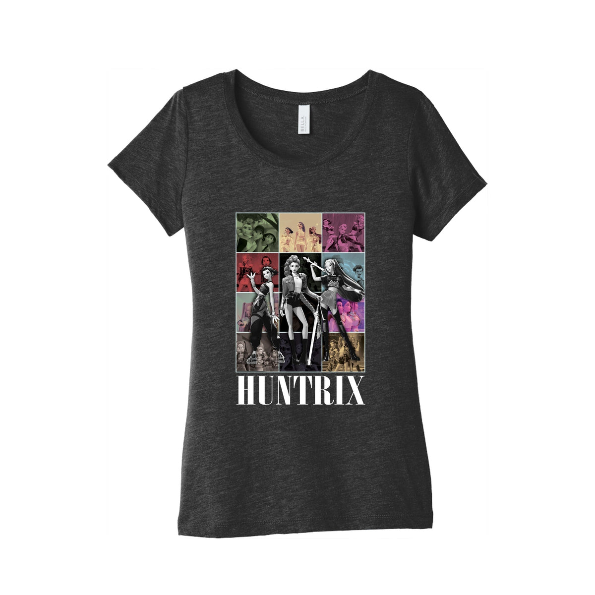 Huntrix Kpop Demon Hunters Womens Triblend Tee Unisex