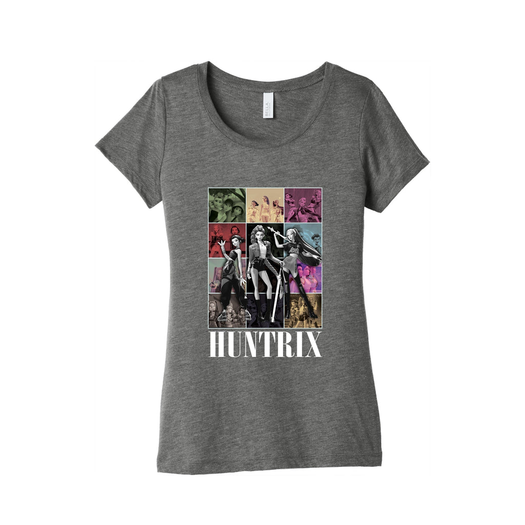 Huntrix Kpop Demon Hunters Womens Triblend Tee Unisex