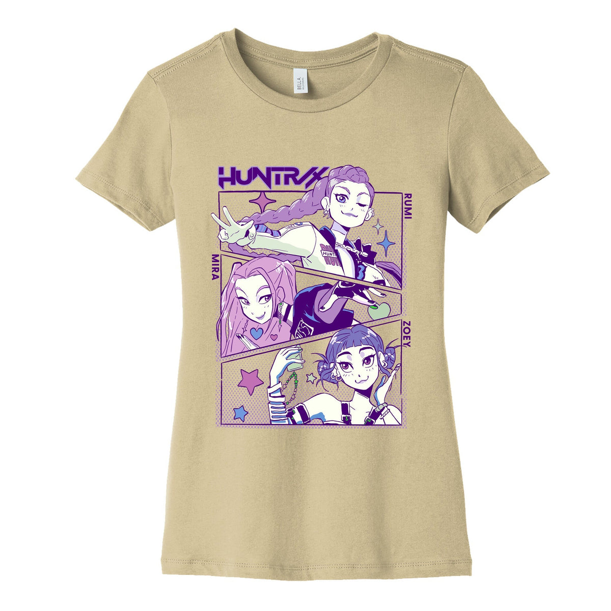 Huntrix Kpop Womens Cotton Tee Unisex