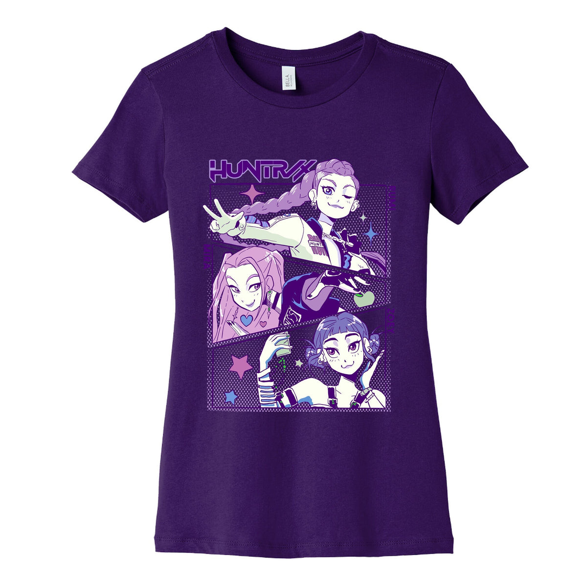 Huntrix Kpop Womens Cotton Tee Unisex