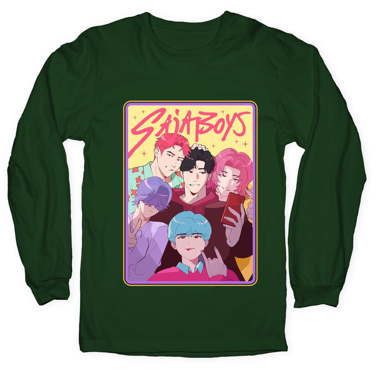 Sajaboys Kpop Demon Hunters Longsleeve Tee Unisex
