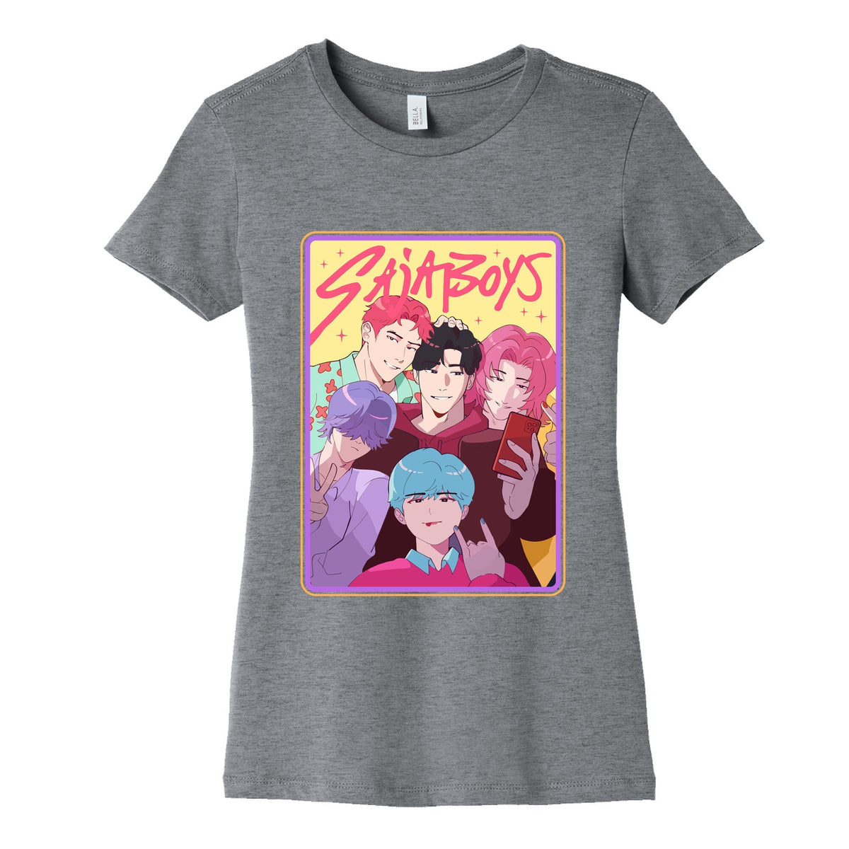Sajaboys Kpop Demon Hunters Womens Cotton Tee Unisex