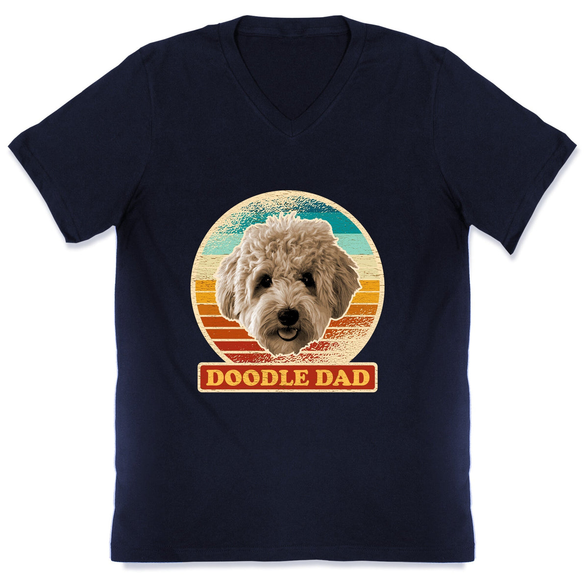 Doodle Dad V-Neck Unisex