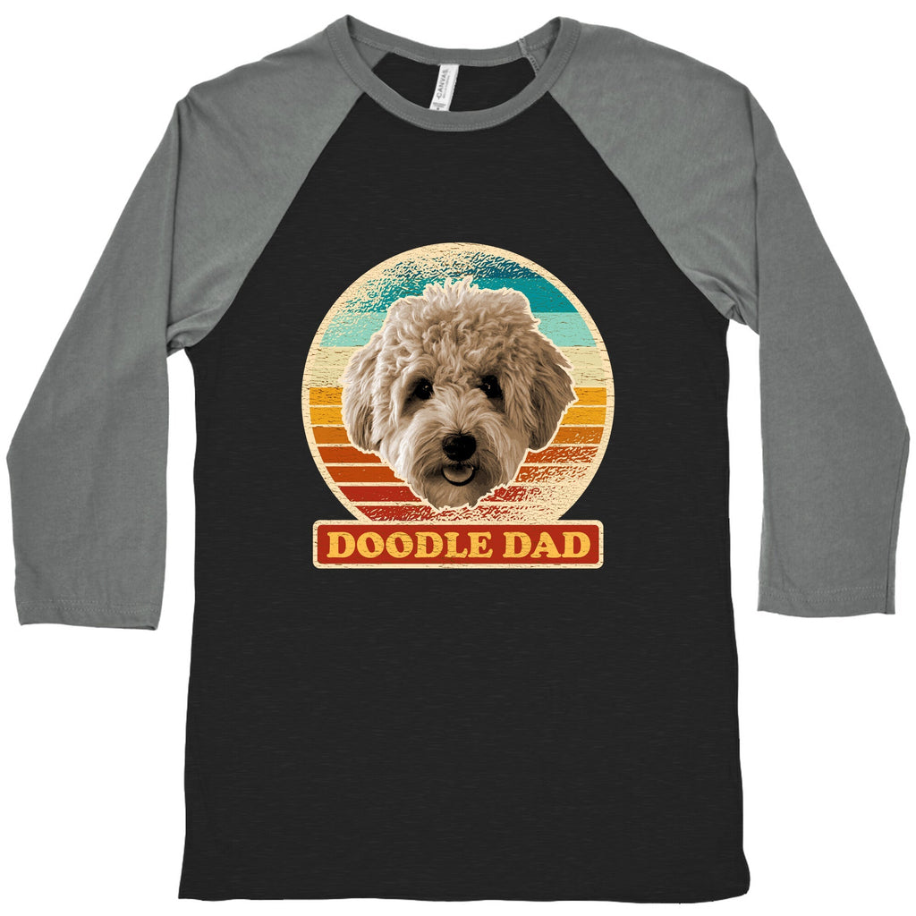 Doodle Dad Baseball Tee Unisex
