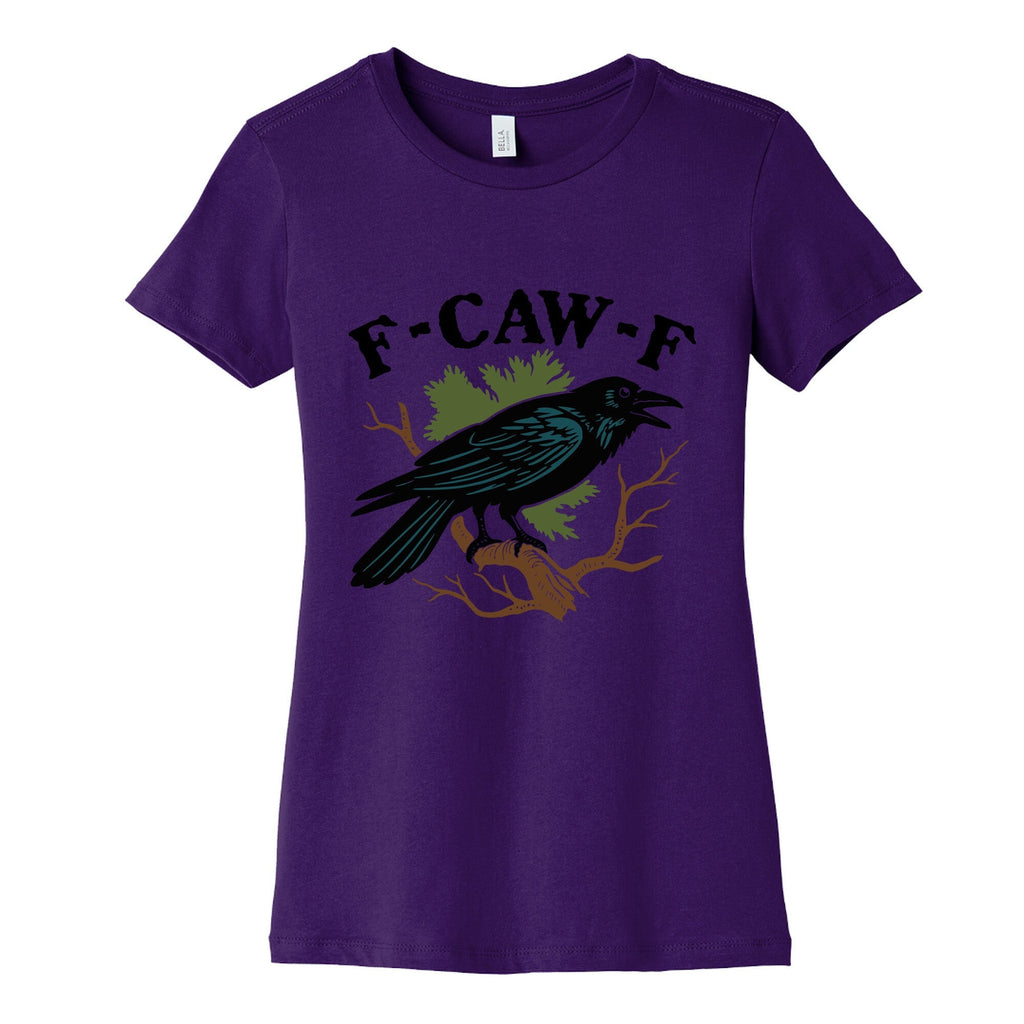 F Caw F Womens Cotton Tee Unisex