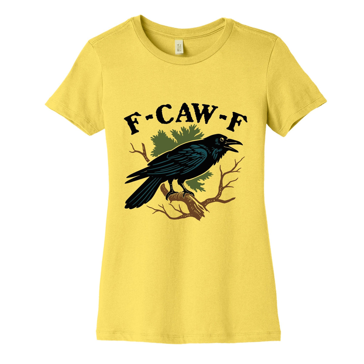 F Caw F Womens Cotton Tee Unisex