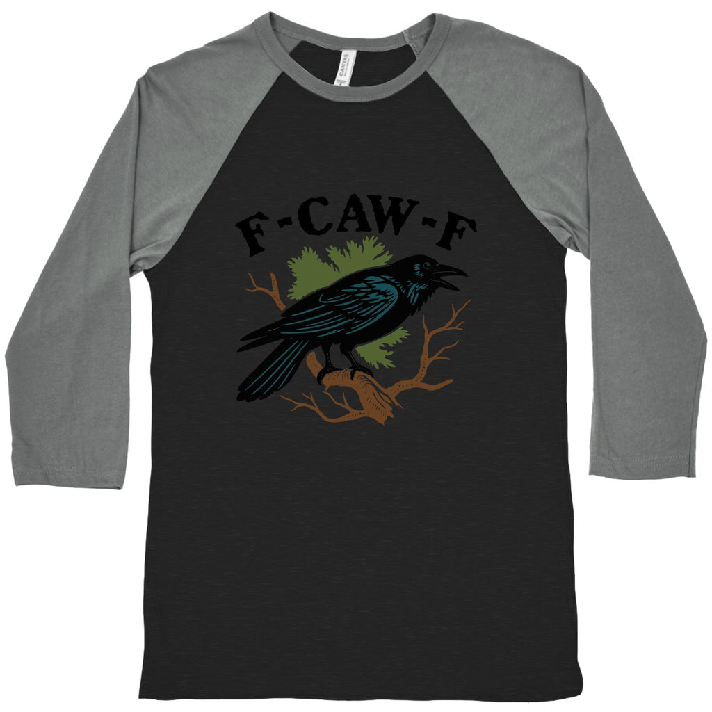 F Caw F Baseball Tee Unisex