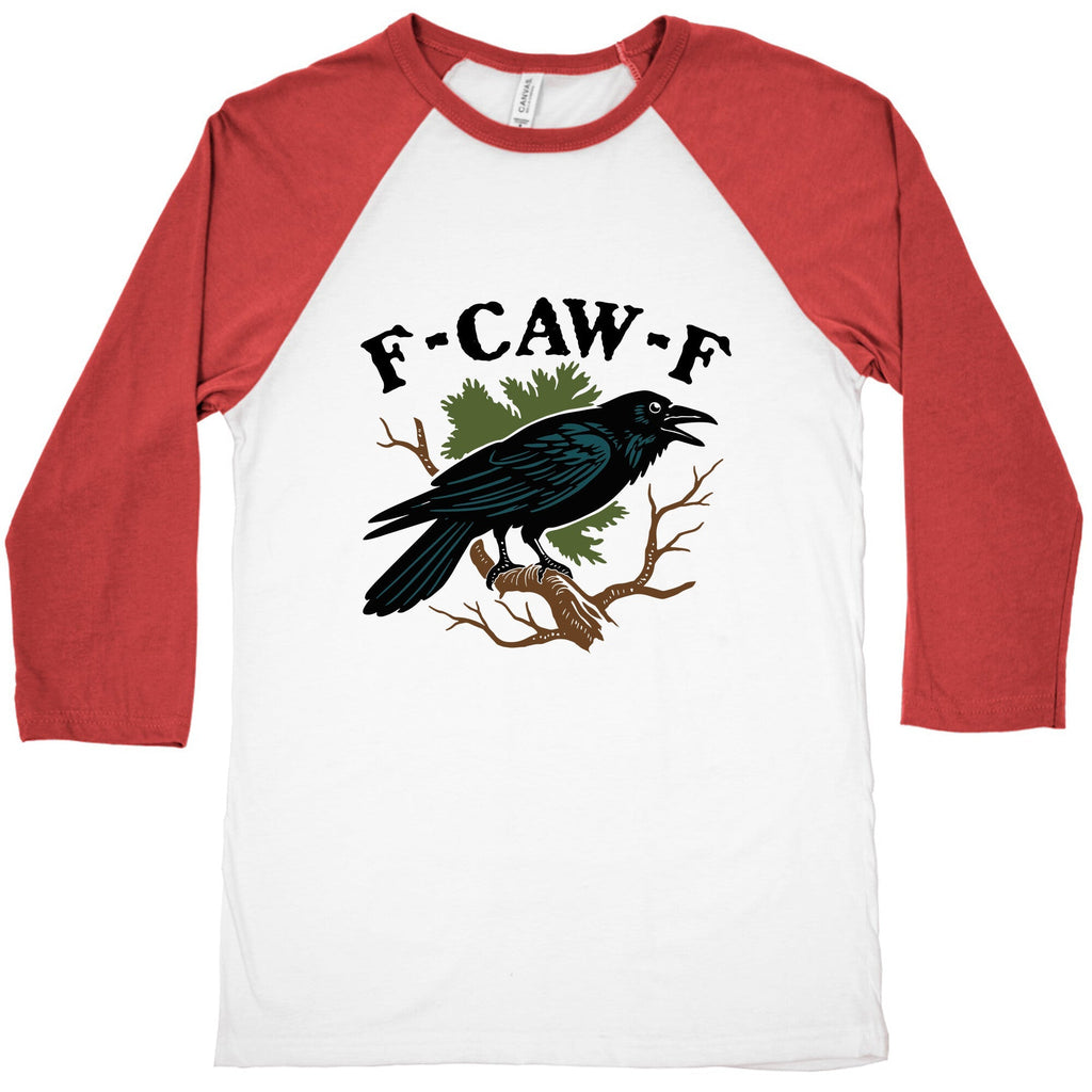F Caw F Baseball Tee Unisex