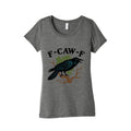 F Caw F Womens Triblend Tee Unisex