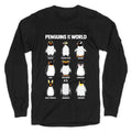 Penguins of the World Longsleeve Tee Unisex