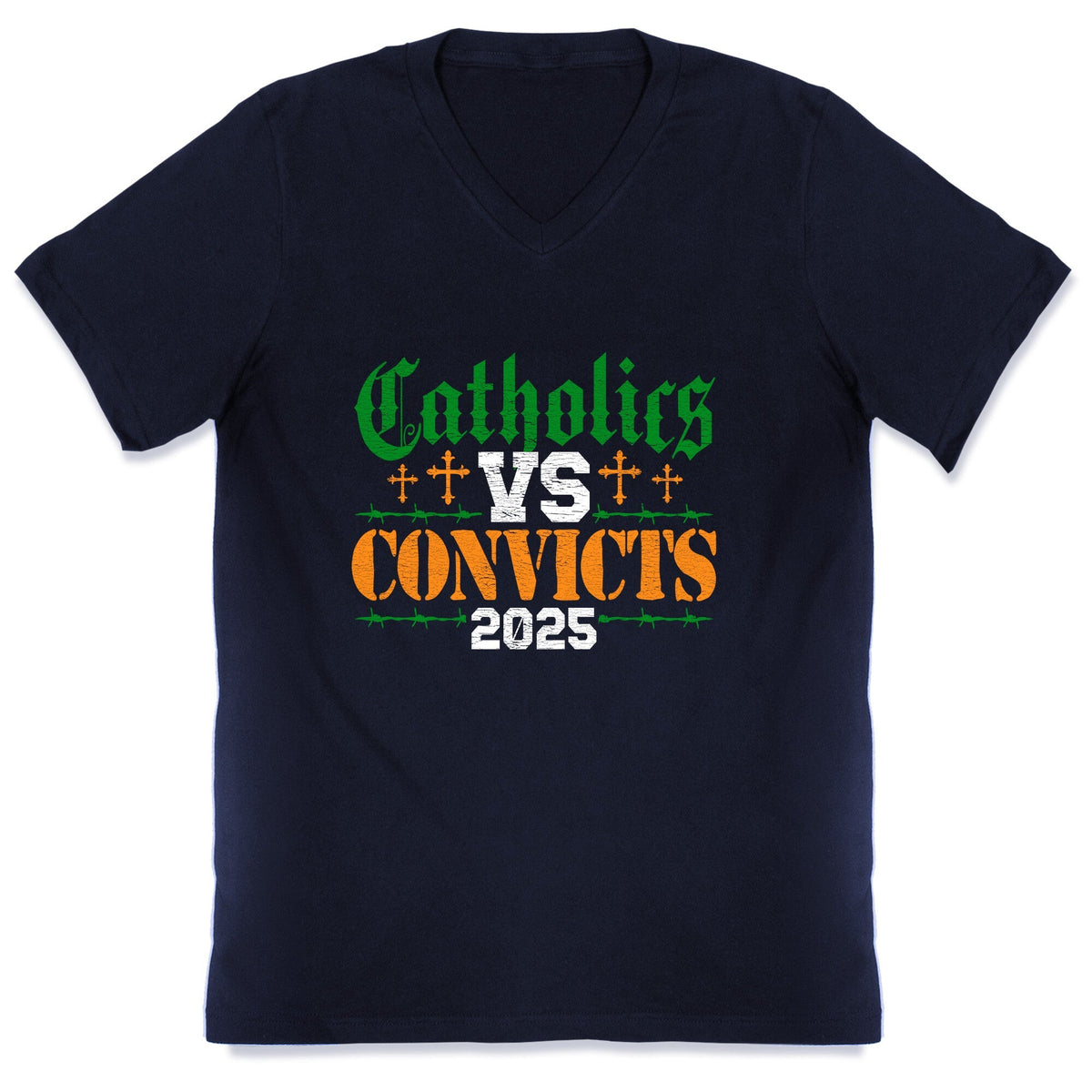 Catholics vs Convicts 2025 V-Neck Unisex