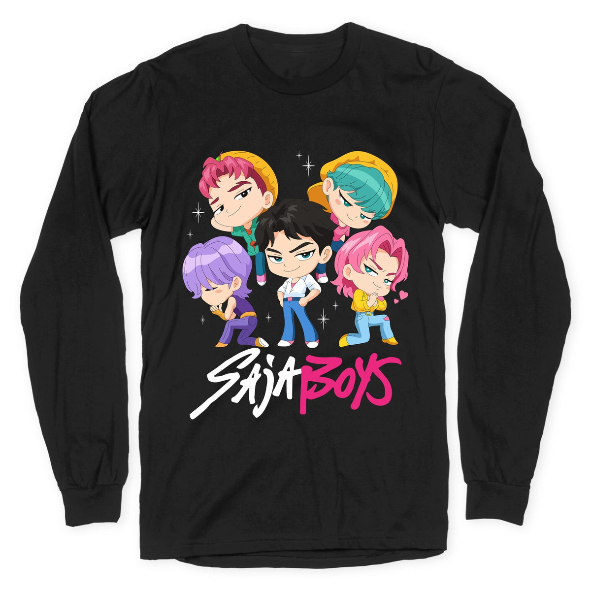 Saja Boys Kpop Demon Hunters Longsleeve Tee Unisex