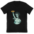 Statue of Liberty Sandwich Guy DC V-Neck Unisex