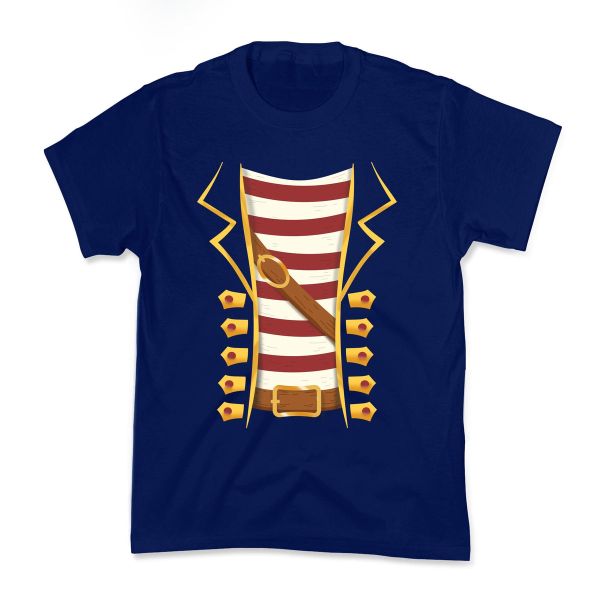 Buccaneer Halloween Pirate Costume Kids Tee Unisex