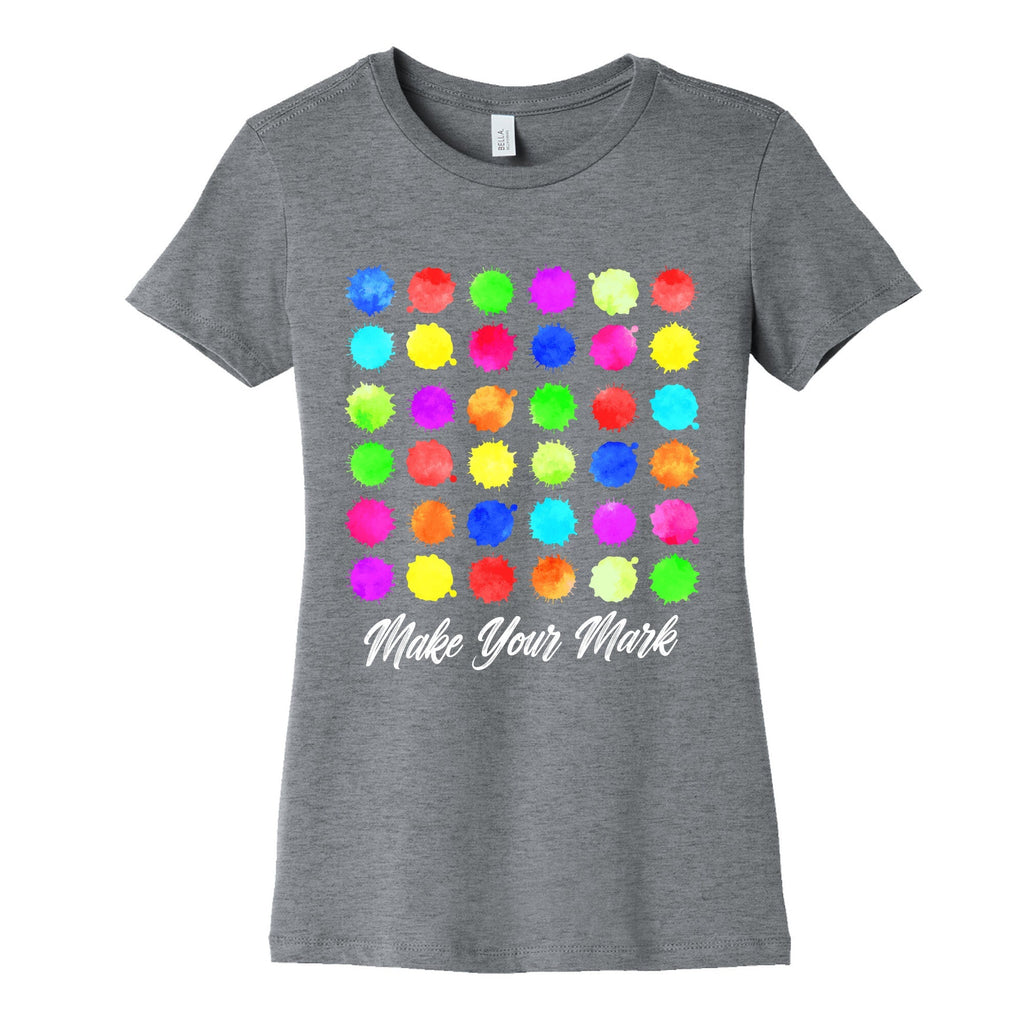 Dot Day Make Your Mark Womens Cotton Tee Unisex