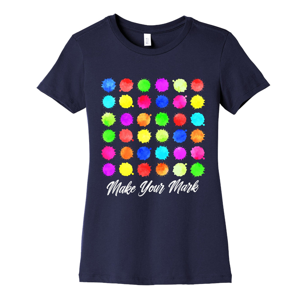 Dot Day Make Your Mark Womens Cotton Tee Unisex