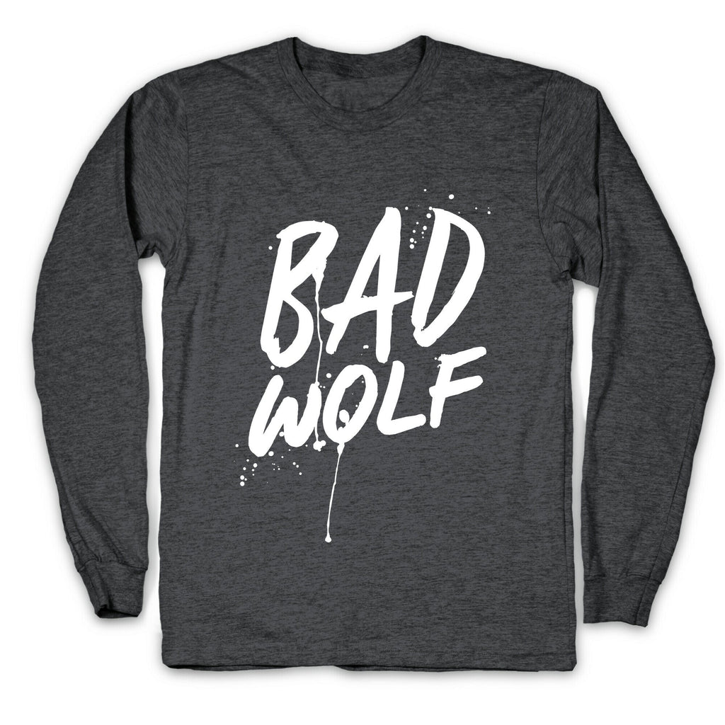 Doctor Who Bad Wolf Longsleeve Tee Unisex