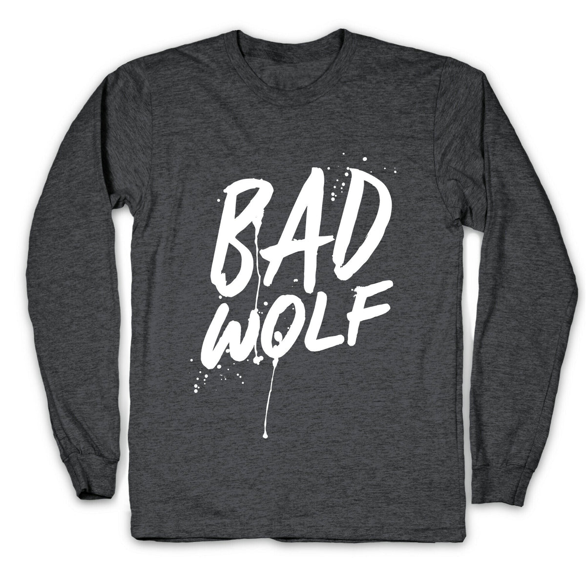 Doctor Who Bad Wolf Longsleeve Tee Unisex