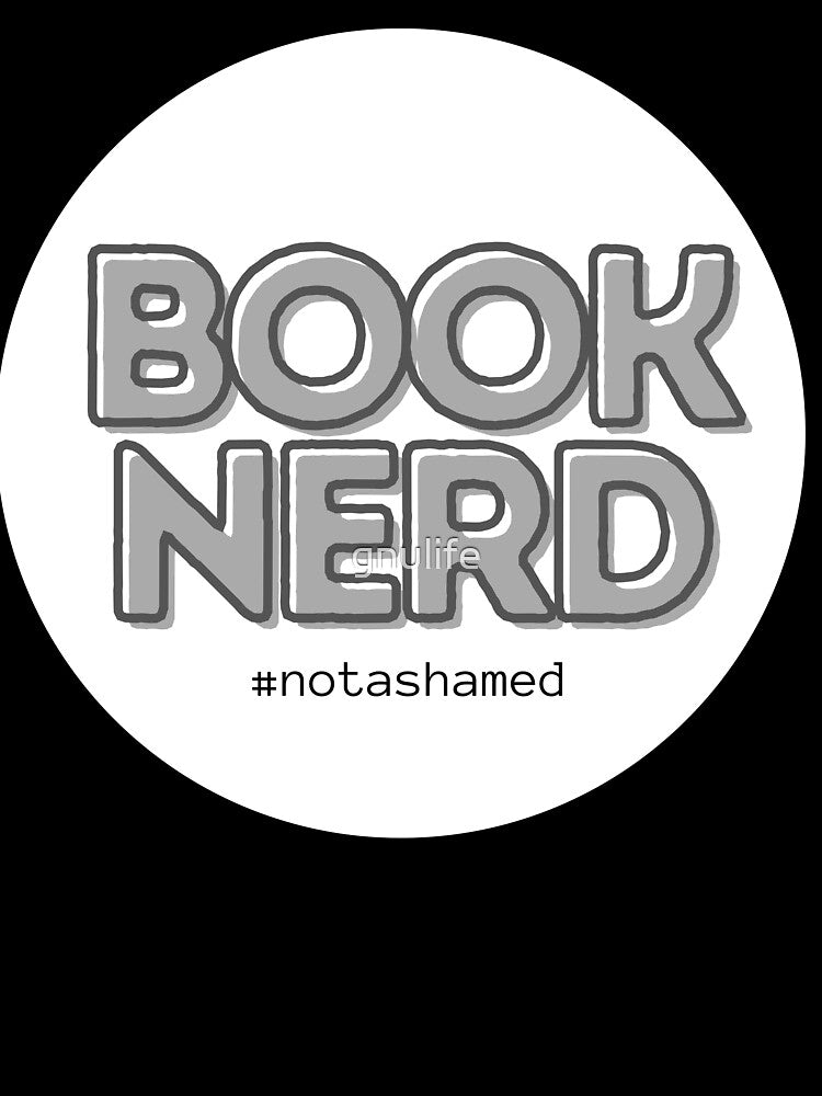 Book Nerd - gray by gnulife