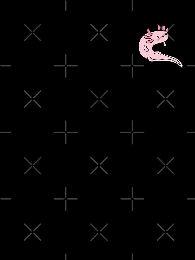 Cute happy Axolotl by Yarafantasyart