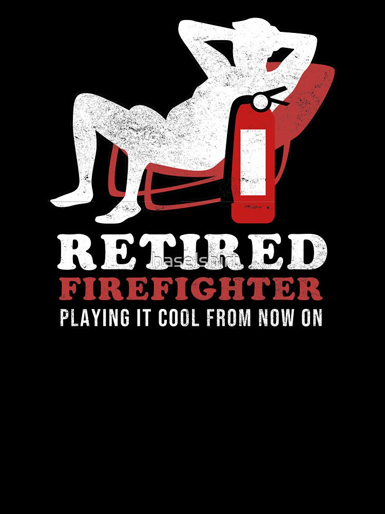 Retired Firefighter Fireman Proud Firemen Gift by haselshirt