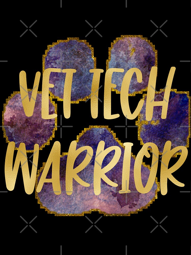 Vet Tech Warrior Paw Print by Eevee's Bits and Bobs