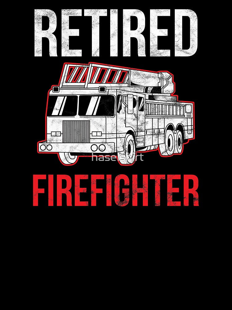 Retired Firefighter Firemen Birthday Gift by haselshirt