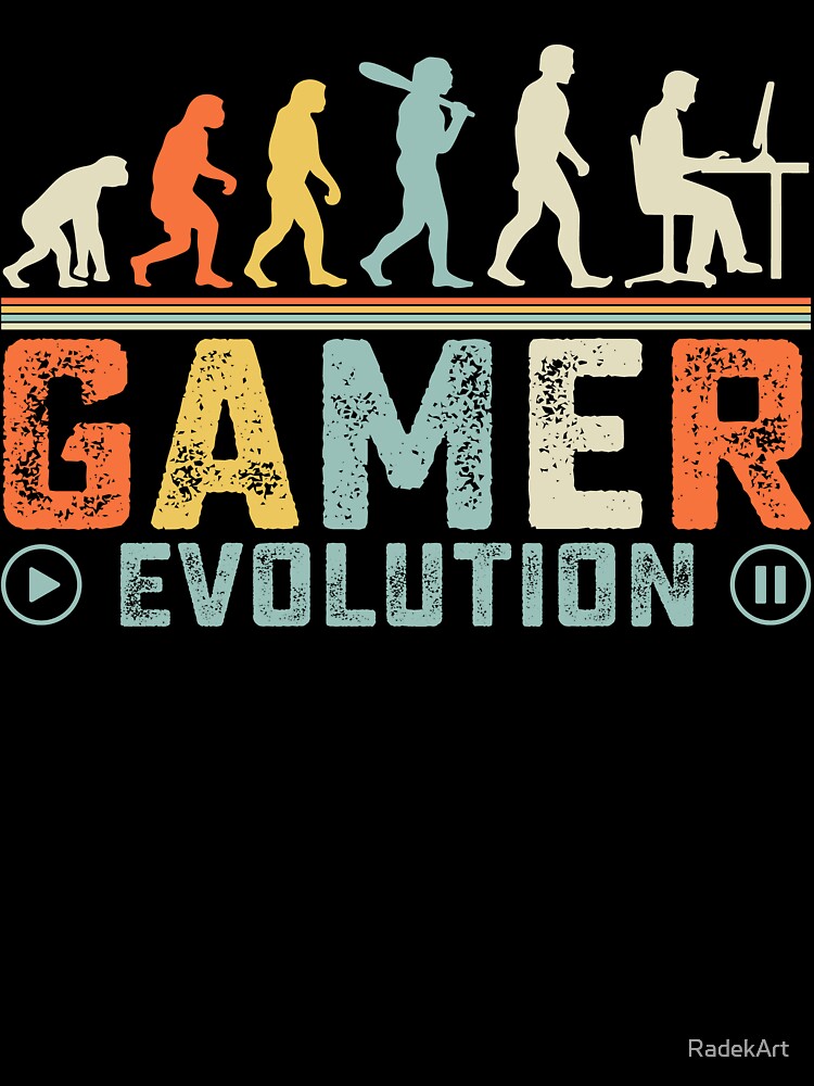 Gamer Evolution by RadekArt