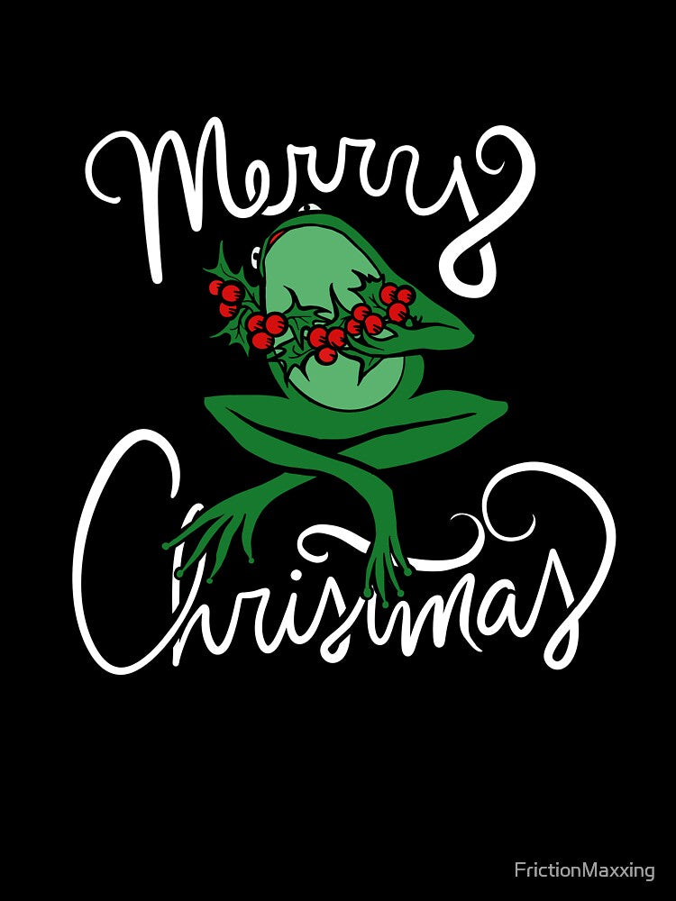 Merry Christmas Frog by FrictionMaxxing