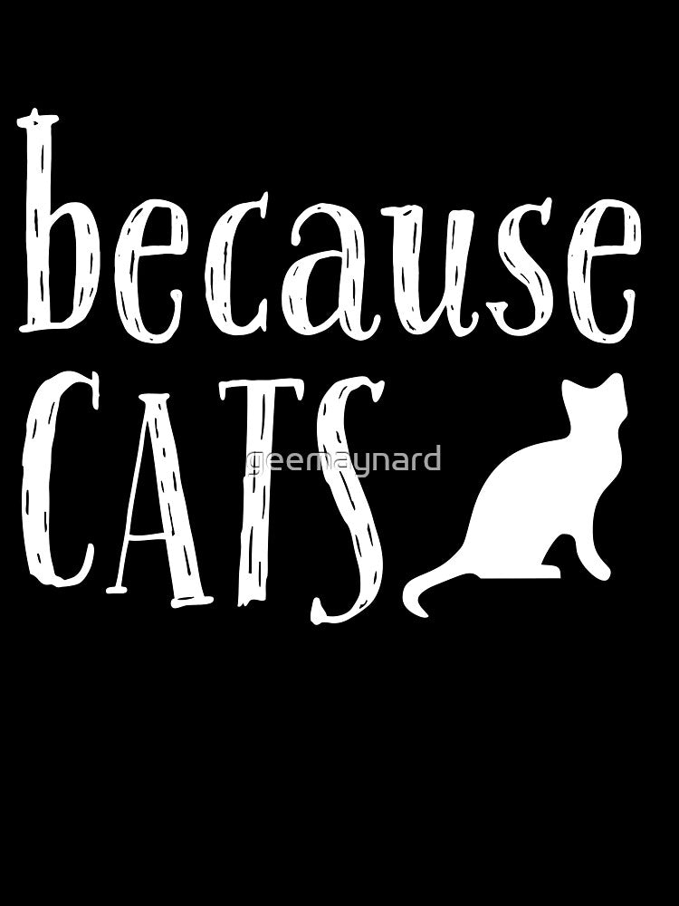 because cats by geedesignsstuff