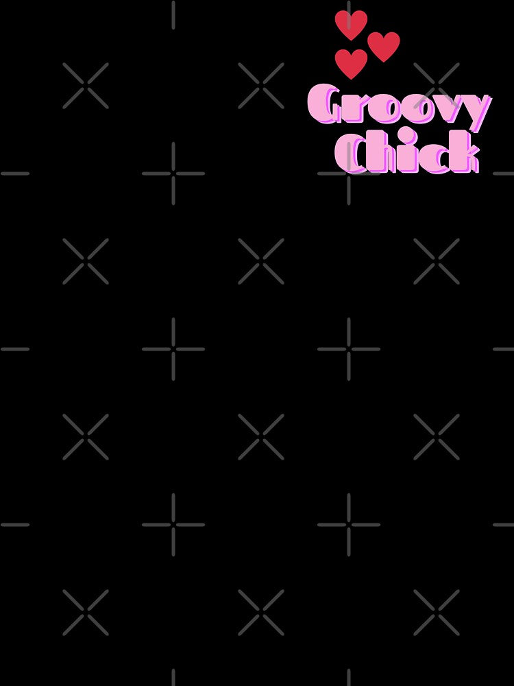 Groovy Chick Pink With White Dots  Pattern by loveoceanair