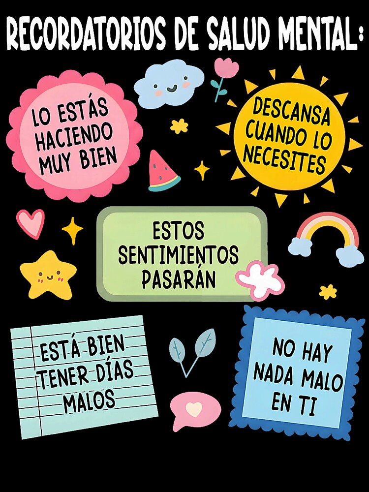 Recordatorios De Salud Mental Health Awareness Inspirational by cherylcarney