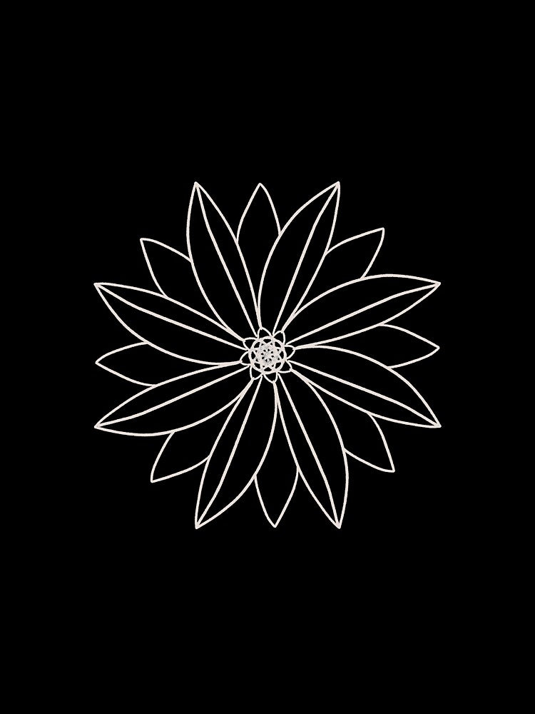 Minimal Flower 12 by MinimalStudio